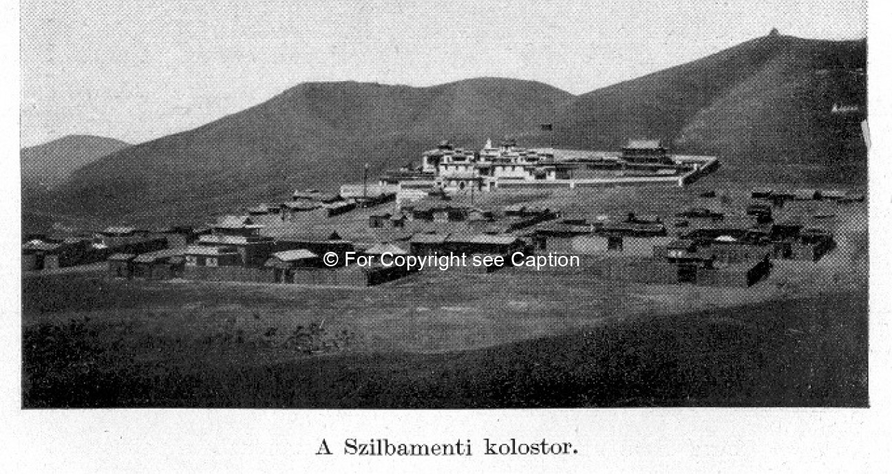 General view of the monastery, Forbáth, L., A megujhodott Mongolia, Franklin. A Magyar Földrajzi Tár